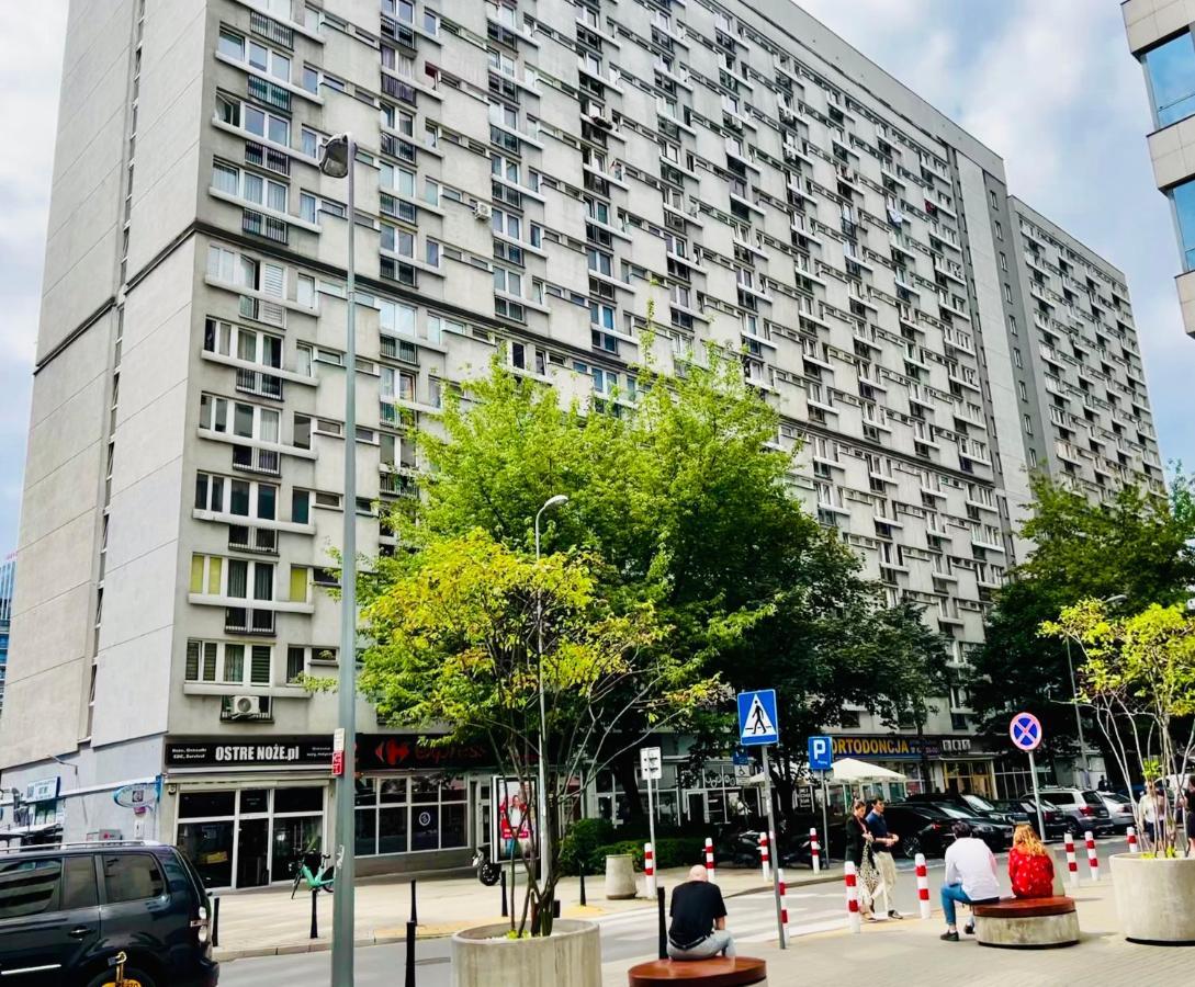 Sky Apartment Comfy Suite Pereca Warschau Exterior foto